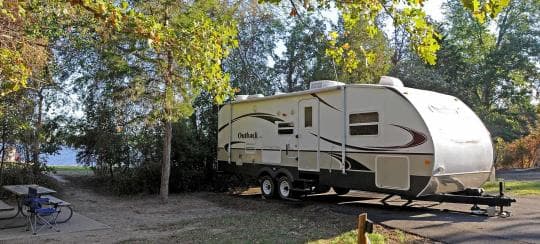 Purtis Creek State Park campground