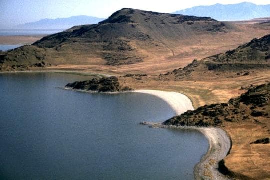 Antelope Island State Park Campground in Utah