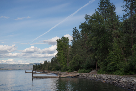 Lake Chelan State Park campground