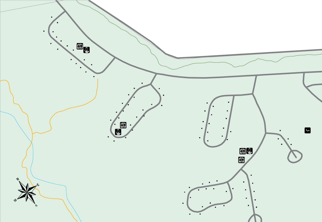 East Fork State Park East Fork Camp Loops A, B, C campground