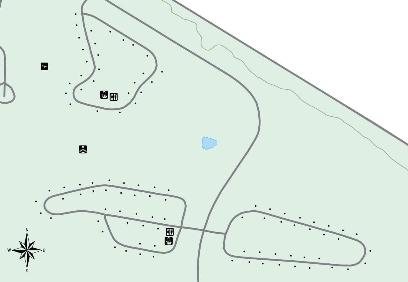 East Fork State Park East Fork Camp Loops D, E, F campground