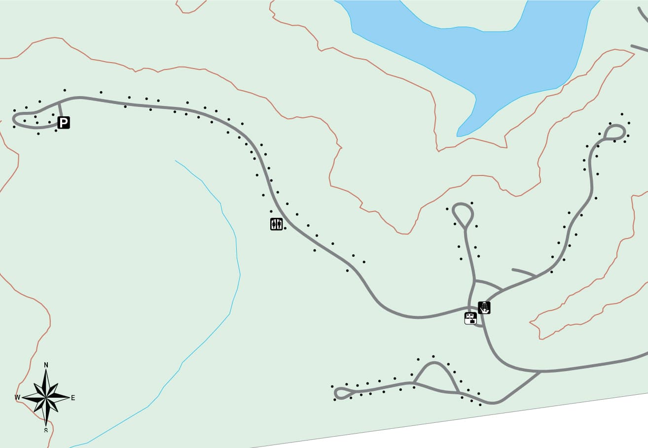 Forked Run State Park Forked Run Sites 53-151; Beach Shelter campground