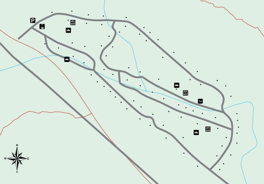 Pike Lake State Park Campground in Ohio