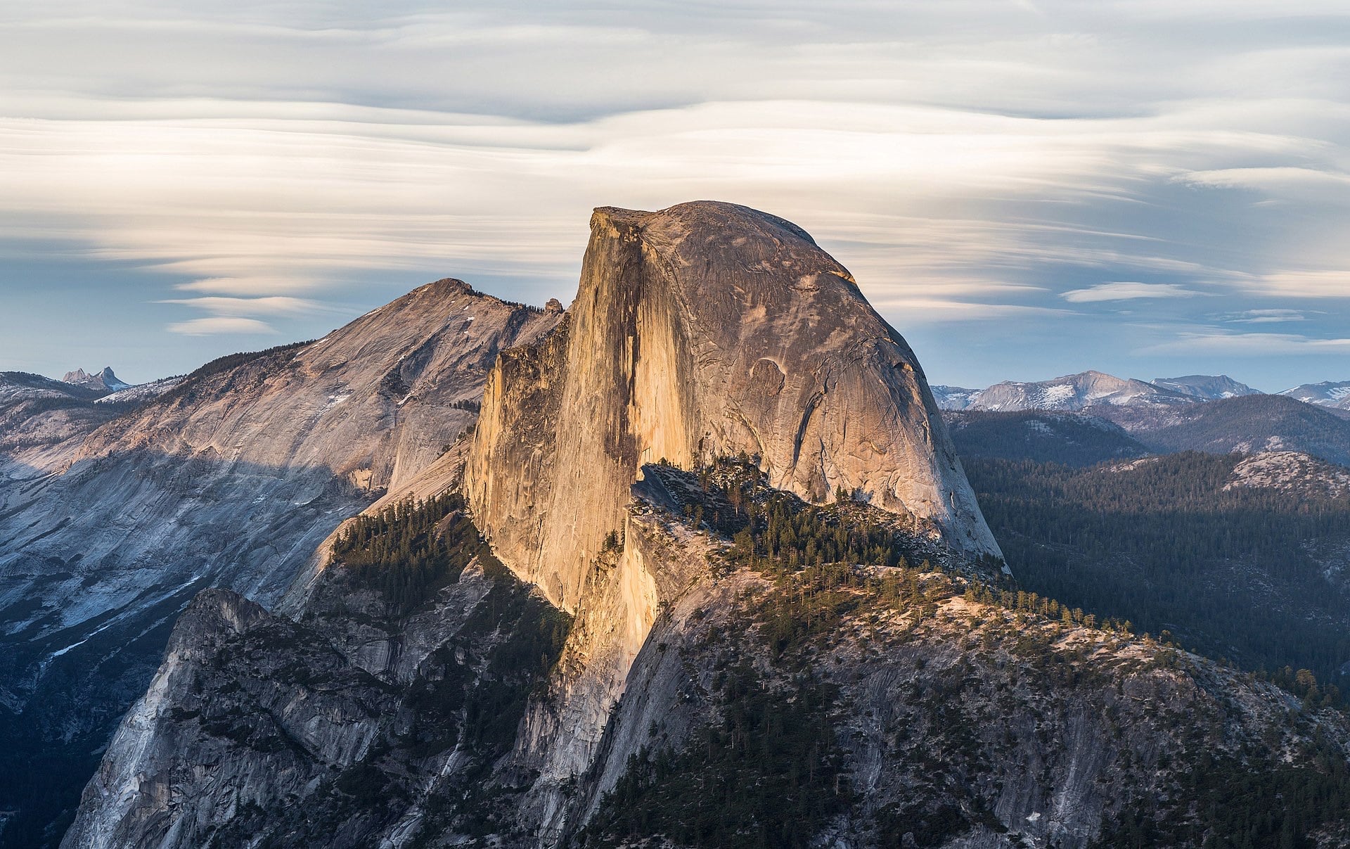 Backcountry mountain wilderness landscape