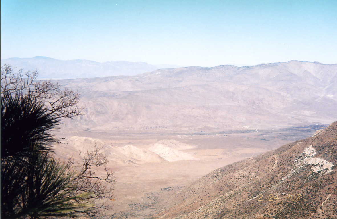 Cleveland National Forest PCT Overnight Permit permit area in Cleveland National Forest - backcountry hiking destination