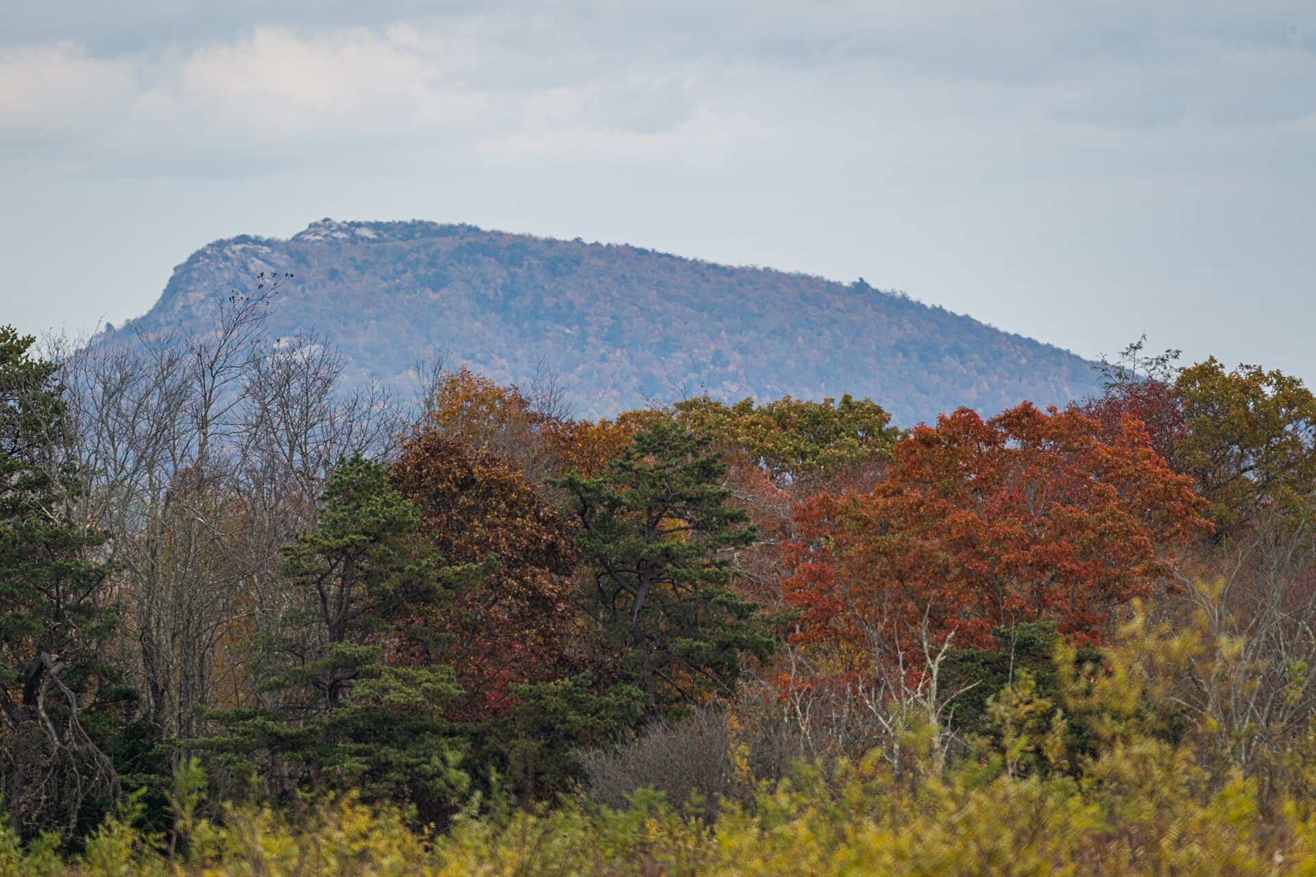 Old Rag Day Ticket permit area in Shenandoah National Park - backcountry hiking destination