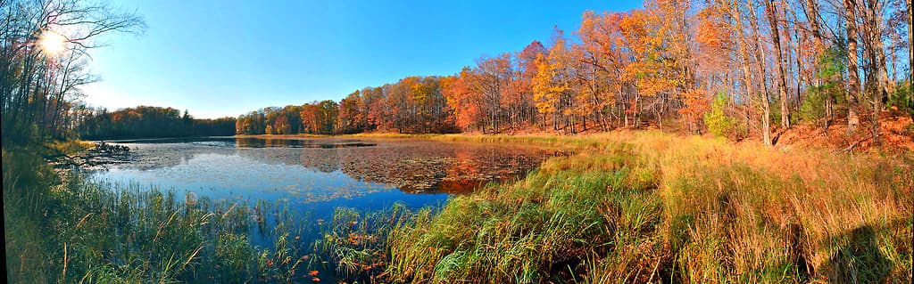 Chippewa Moraine Backcountry Sites permit area in Chippewa Moraine SRA (WI) - backcountry hiking destination