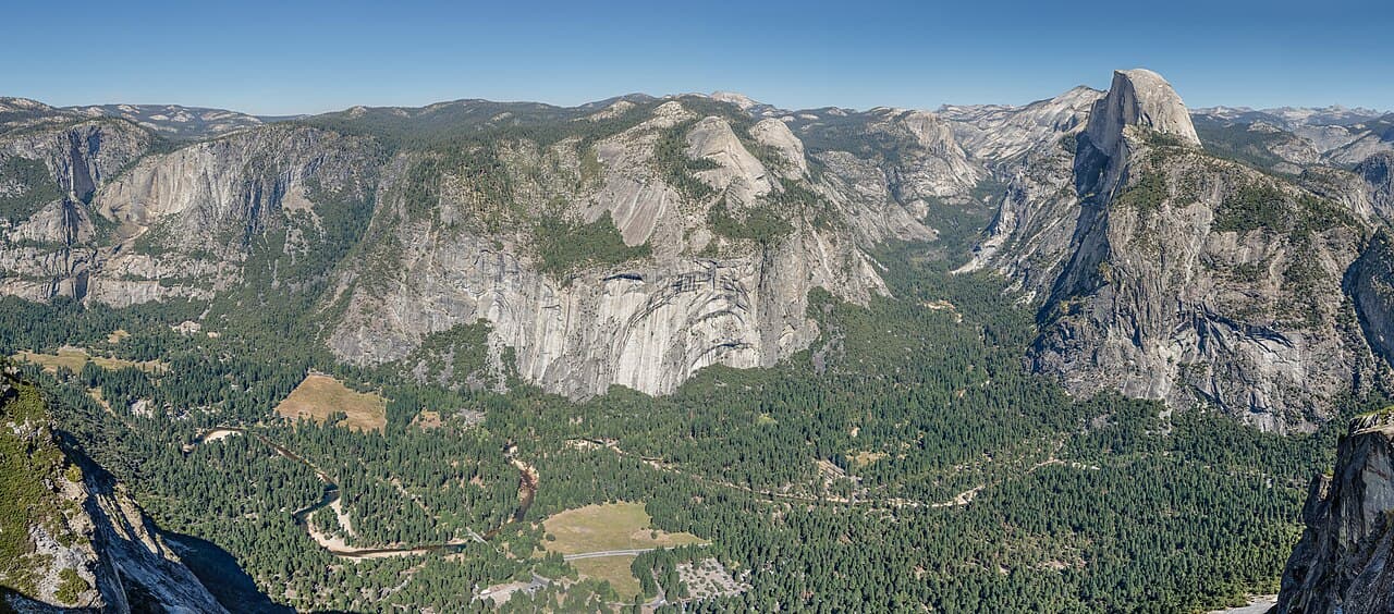 Yosemite Wilderness Permit — Glacier Point to Little Yosemite Valley wilderness permit area in Yosemite National Park - backcountry hiking destination