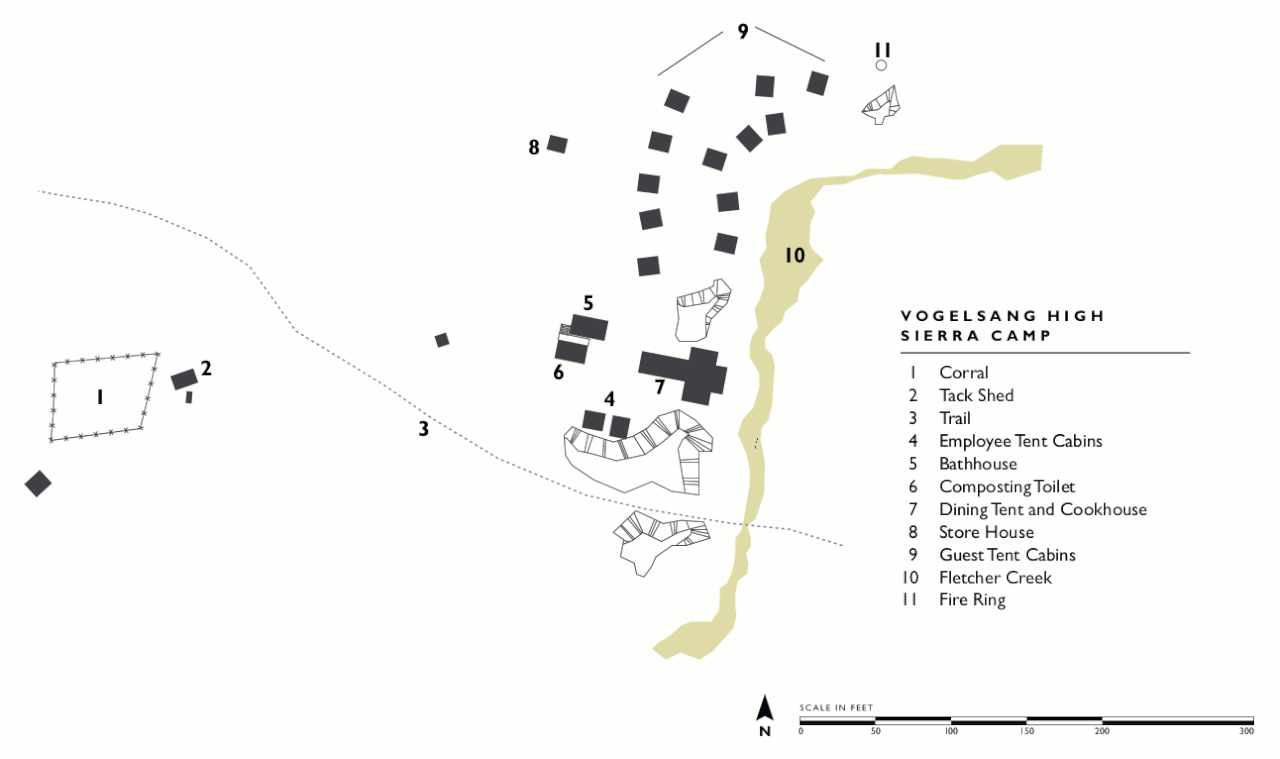 Yosemite Wilderness Permit — Rafferty Creek to Vogelsang wilderness permit area in Yosemite National Park - backcountry hiking destination