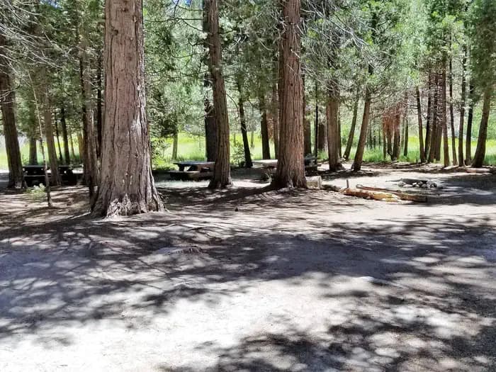 LONG MEADOW GROUP campground in California