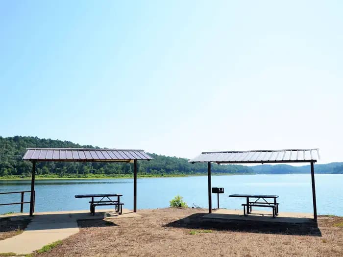 Little Coon Creek Park Campground in Arkansas