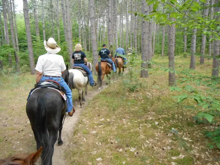 Hungerford Equestrian Group Campsite in Michigan