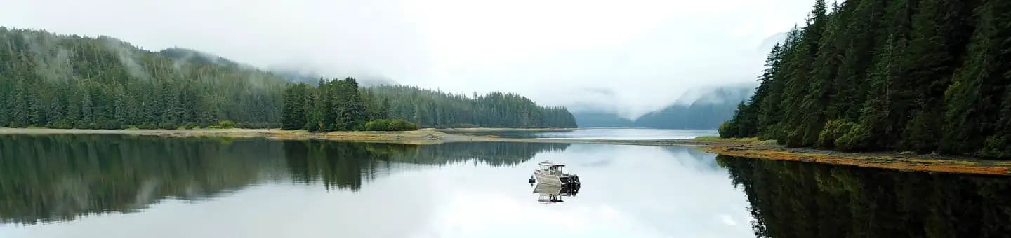 Moser Island Cabin in Alaska