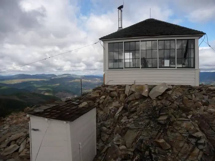 West Fork Butte Lookout in Montana