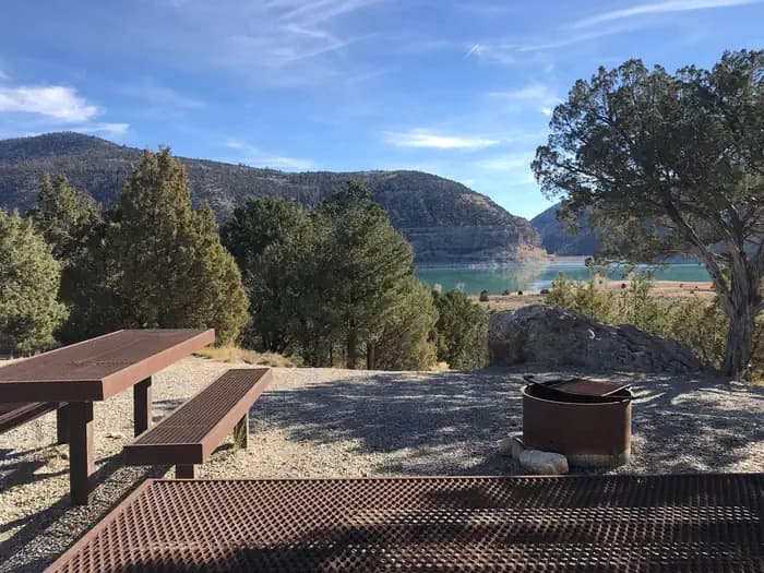 JOES VALLEY RESERVOIR campground in Utah