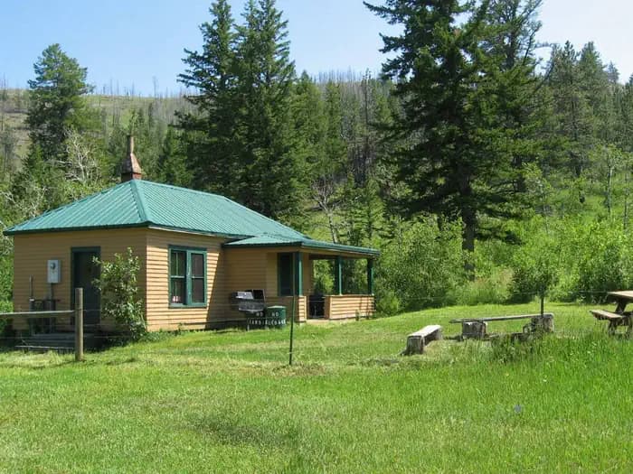 West Bridger Cabin in Montana