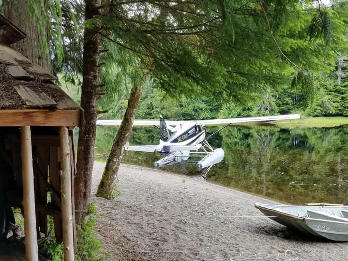 SALMON LAKE CABIN THORNE BAY campground