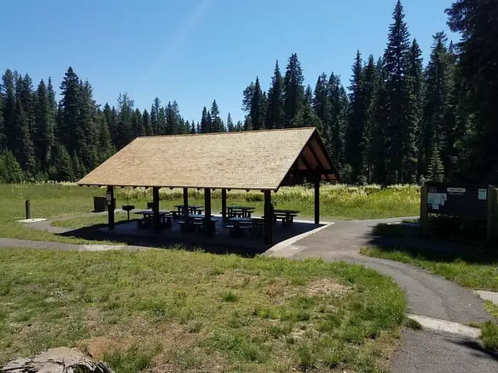 Fish Creek Pavilion Campground in Idaho