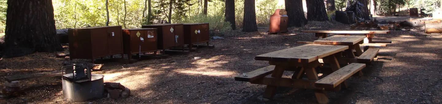 AGNEW MEADOWS GROUP CAMP campground in California