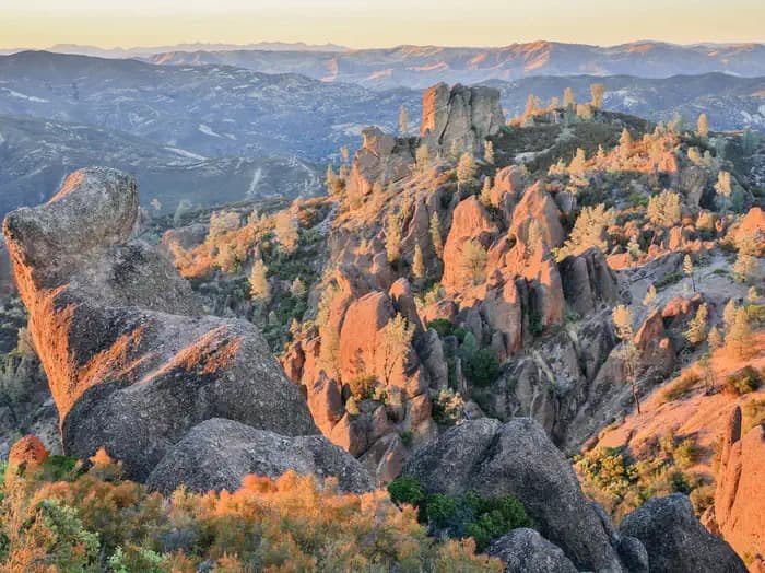 Pinnacles Campground in California