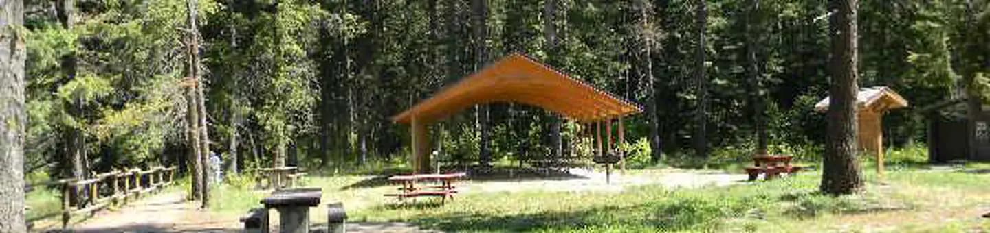 Bull River Pavilion Campground in Montana