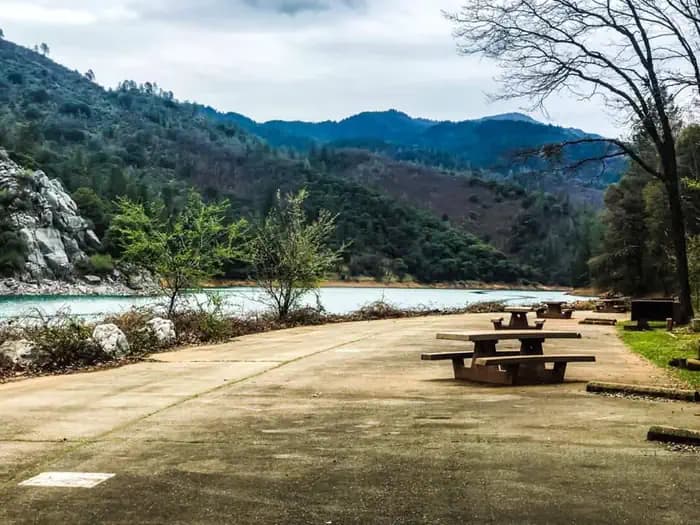 ELLERY CREEK campground in California