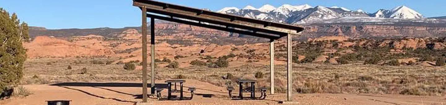 Sand Flats Recreation Area Group Campsites campground in Utah