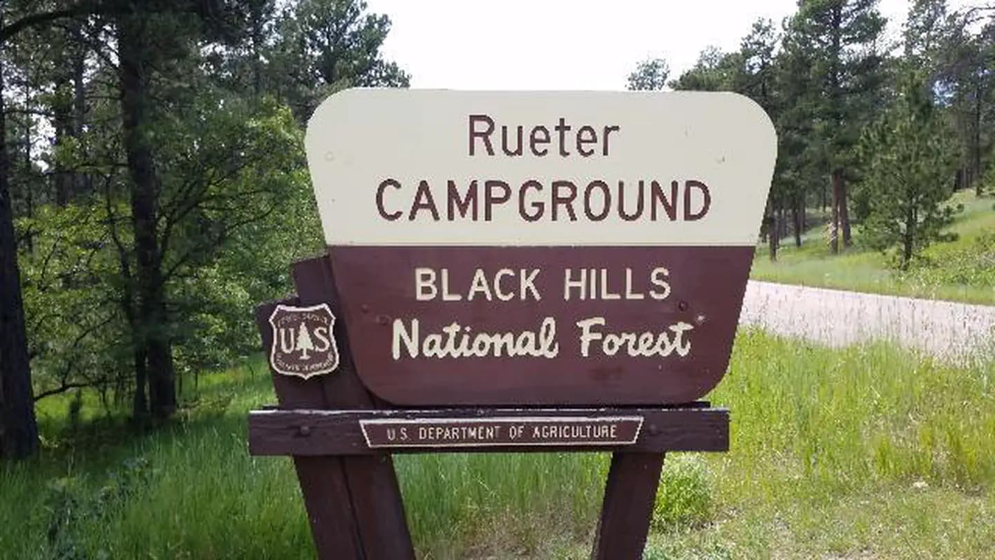 Reuter Campground in Wyoming