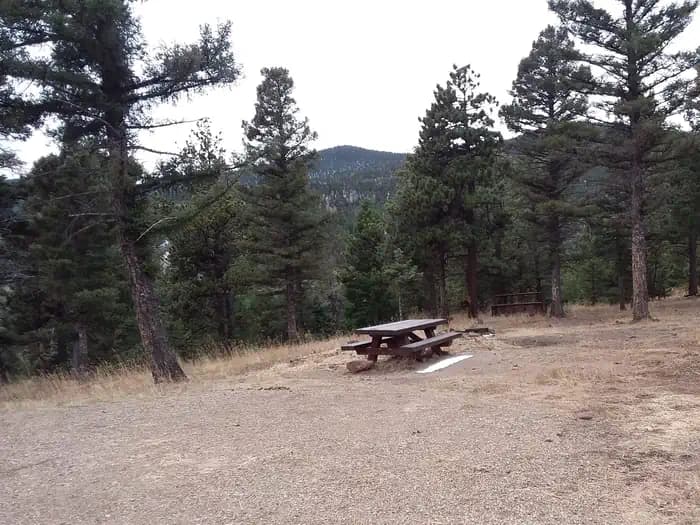 Cimarron Campground in New Mexico