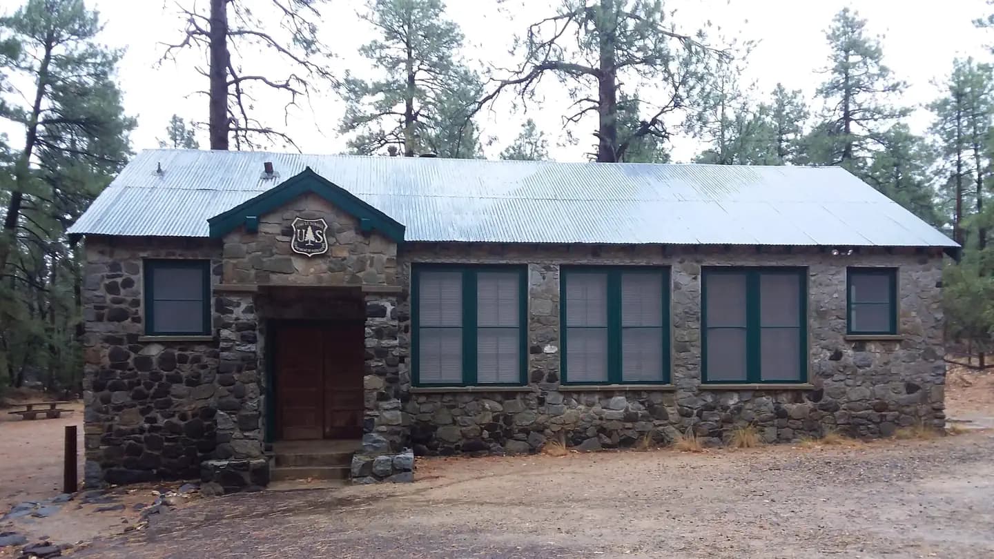 Groom Creek Schoolhouse Campground in Arizona