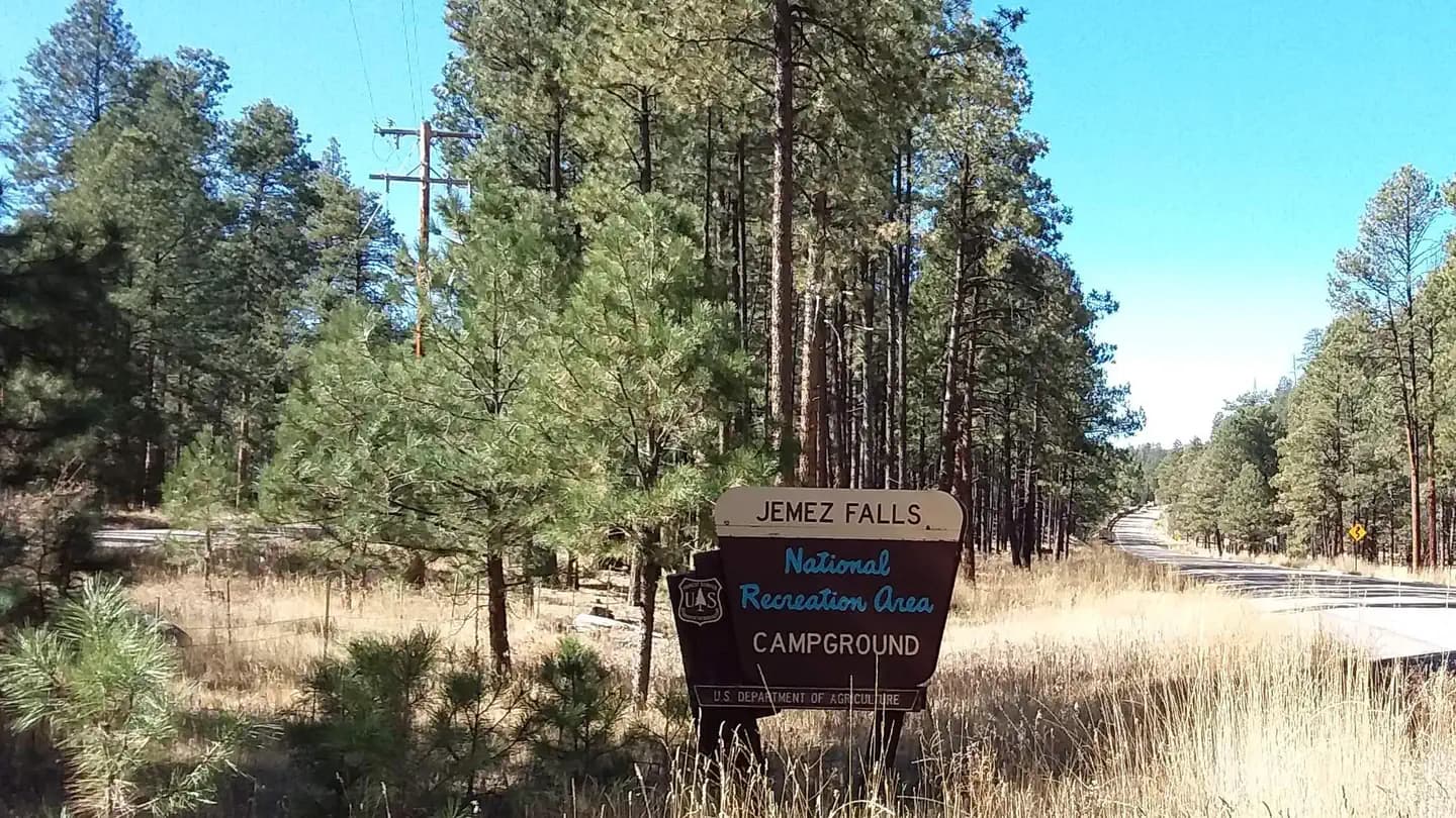 JEMEZ FALLS (NM) PICNIC AREA campground