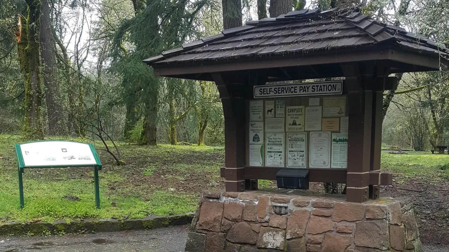 Wyeth Campground in Oregon