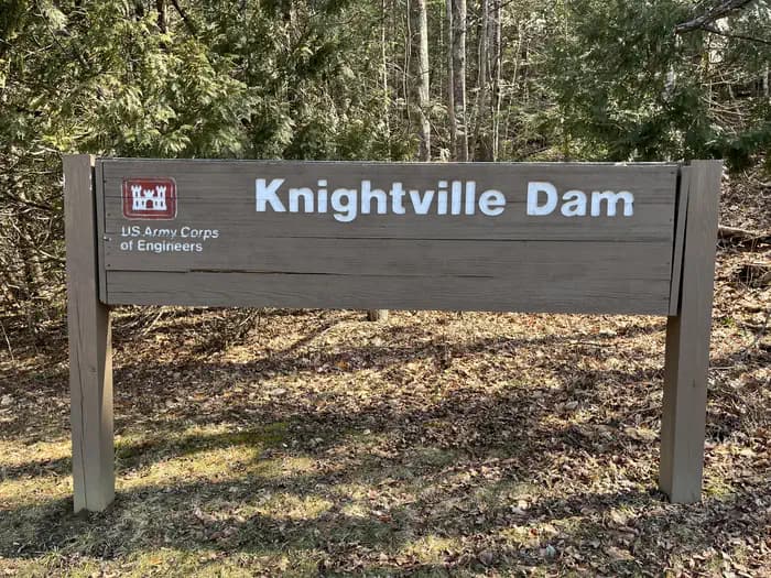 Knightville Dam campground