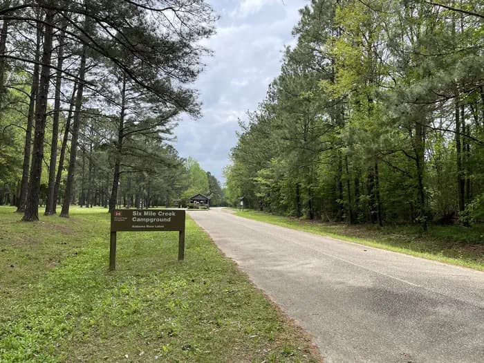 Six Mile Creek Campground in Alabama