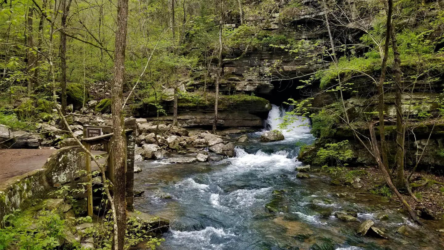 Blanchard Springs Recreation Area in Arkansas