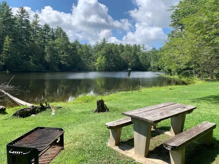 Cliffside Lake Shelters campground