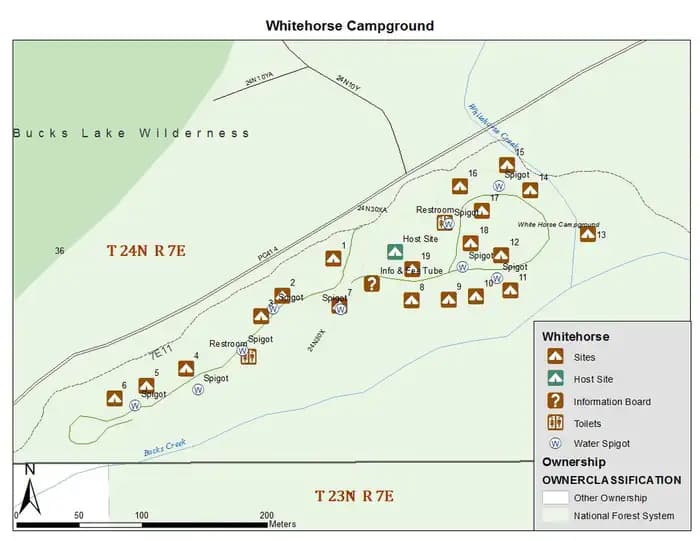 WHITEHORSE CAMPGROUND campground in California