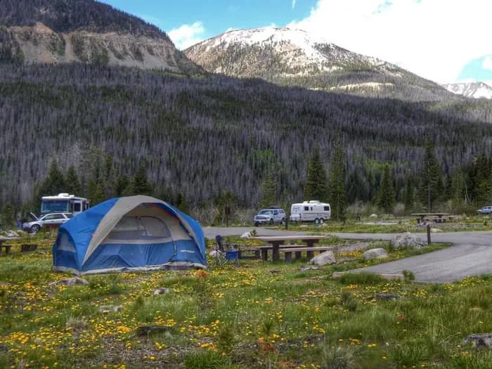 Rocky Mountain National Park Timber Creek Campground campground in Colorado