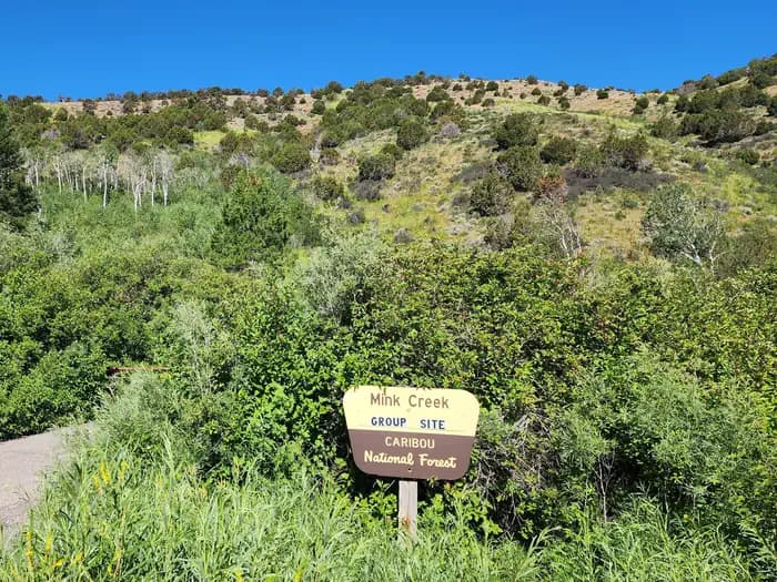 Mink Creek Group Site Campground in Idaho