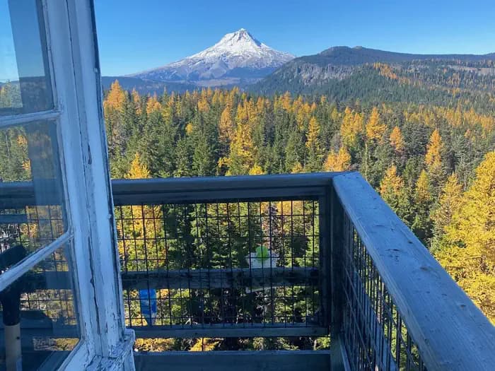 Flag Point Lookout in Oregon