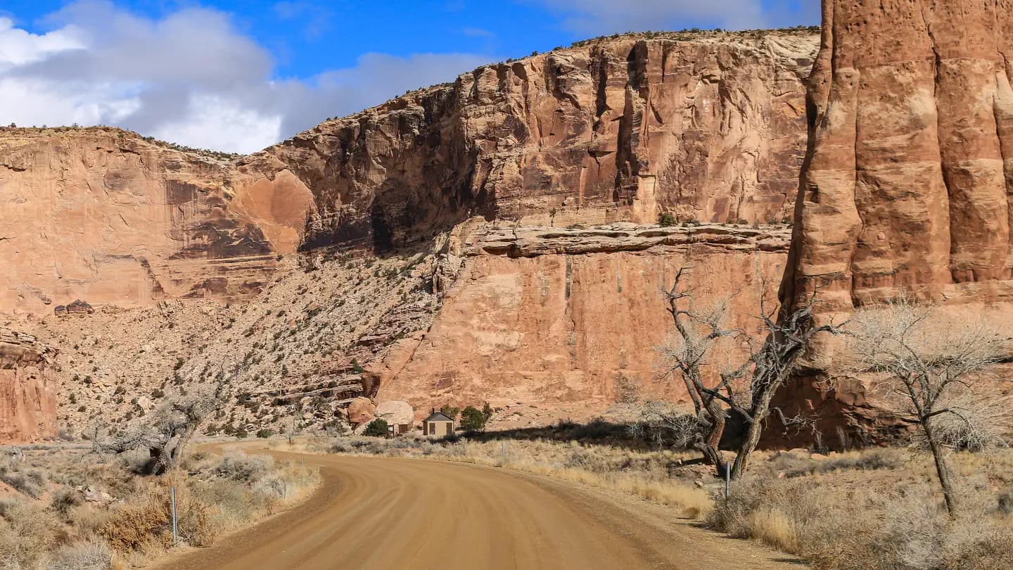 Buckhorn Draw campground in Utah