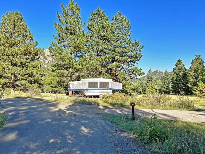 Rocky Mountain National Park Aspenglen Campground campground in Colorado