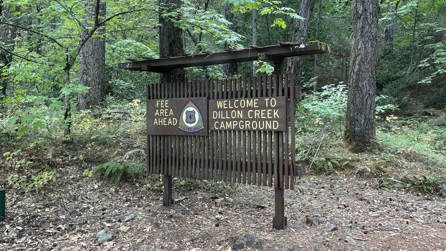 Dillon Creek Campground in California