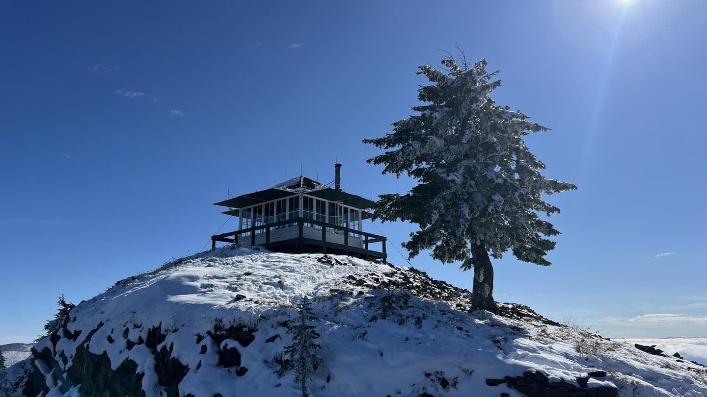 Cougar Peak Lookout in Montana