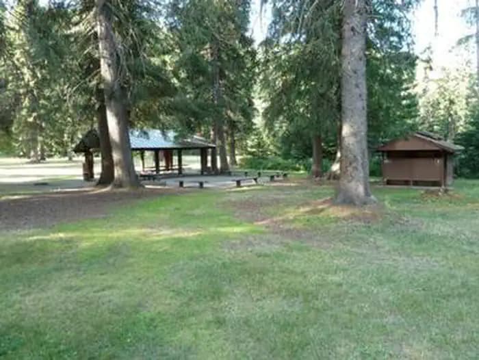 Shoshone Park Kitchen Campground in Idaho