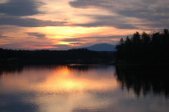 Lake James State Park Campground in North Carolina
