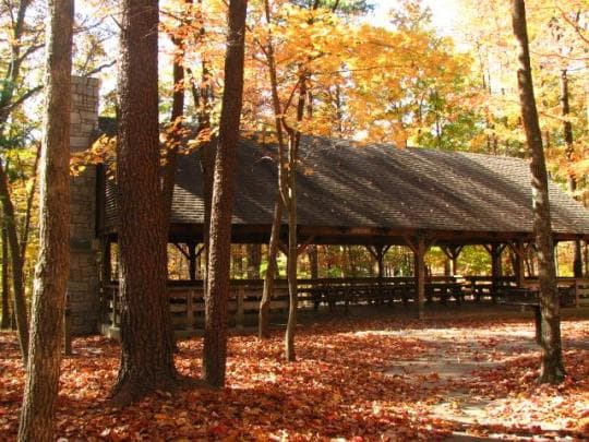 Stone Mountain State Park campground
