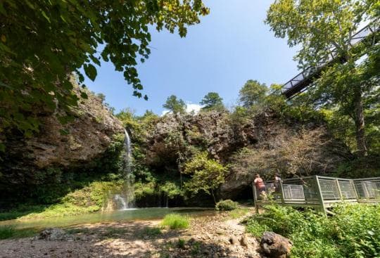 Natural Falls State Park campground