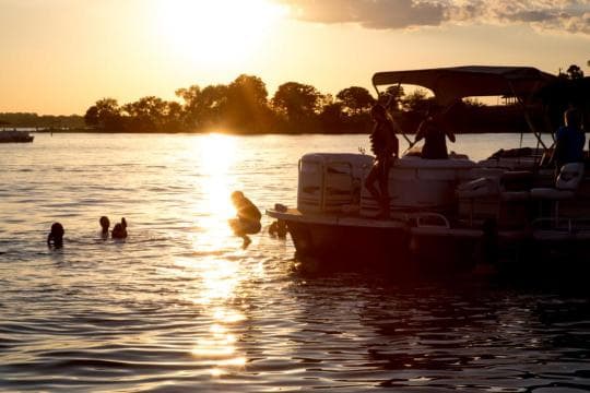 Fort Cobb State Park campground