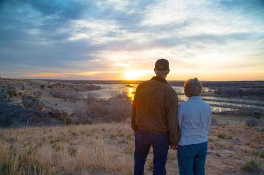 Black Mesa State Park campground